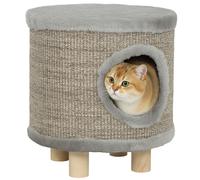 PawHut Casa para Gatos Gris