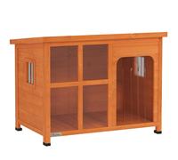 PawHut Caseta para Perros Madera Natural