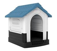 PawHut Caseta para Perros Azul