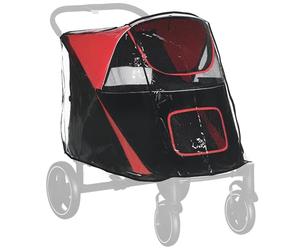 PawHut Funda impermeable para cochecito de perro, funda para cochecito de perro, para perros grandes y medianos