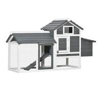 PawHut Gallinero de Madera Exterior para gallinas