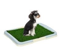 PawHut Inodoro para Perros con Césped Artificial 63x48,5x6 cm Multicolor Multicolor 63x48.5x6 cm