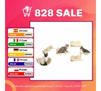 PawHut Juego de Escalada para Gatos de Pared Estantes para Gatos 4 Piezas Hamaca Nido Plataformas para Saltar Beige Beige 40x28x73 cm