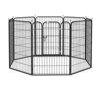 Corral plegable para mascotas color Negro