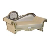 PawHut Rascador Cartón para Gatos en Forma de Sofá con Catnip para Interior 60x29,5x29 cm Marrón