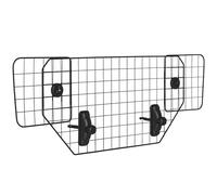 PawHut Rejilla de Seguridad de Coche para Perros Extensible Barrera Protectora Metálica de Vehículo Universal para Maletero Equipaje Automóvil 90-120x40,5 cm Negro