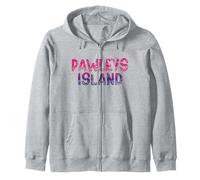 Pawleys Island Carolina del Sur - Pawleys Island SC 70's Retro Sudadera con Capucha