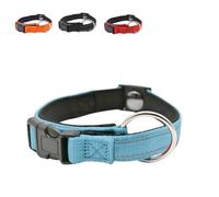 Pawliberation Magnetic Dog Collar,Magnetic Dog Collar with Reflective Adjustable,Reflective Waterproof Design (Blue)