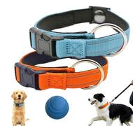 Pawliberation Magnetic Dog Collar, Pawliberation Collars for Senior Dogs, Magnetic Safety Reflective Dog Collar, Adjustable, Double-Layer Fabric with Breathable for Most Dogs (2pcs-2)