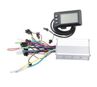 Pawlickio Controlador de scooter eléctrico de 350 W, motor sin escobillas, 24 V-36 V + medidor de pantalla LCD SM5 + 2 para accesorios de scooter eléctrico