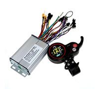 Pawlickio GT-100 Pantalla LCD Instrumento Dashboard Cable de Control Kit 36V 500W Controlador Scooter Eléctrico Piezas de Repuesto