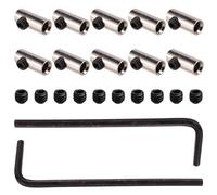 Pawnath Piñón Reductor Adaptador 3.175mm A 5mm Motor Eje Piñón Adaptador/W Llave Tornillo para RC Coche 10 Piezas