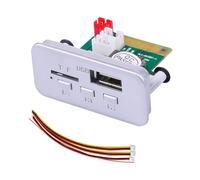 Pawnath Tarjeta de decodificación Bluetooth 5.0 MP3 WMA Ape Car Audio USB TF FM Radio Módulo manos libres Reproductor MP3 para altavoz 12 V