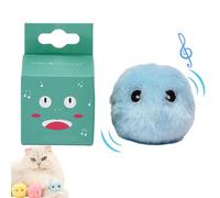 Pawparadise Fluffyball-3 Pack Paw Paradise Cat Toy,Light Up,3 Colors-3 Animal Sounds,Paw Paradise Fluffy Ball forCat,Can Be Infused Catnip,Interactive Squeaky Cat Ball Toys for Indoor Play (C Light)