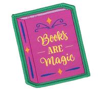 Pawprint Family Parche para coser Books are Magic, producto oficial del Día Mundial del Libro