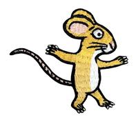 Pawprint Family Parche para coser con personaje de ratón | Producto oficial de Julia Donaldson y Axel Scheffler's The Gruffalo