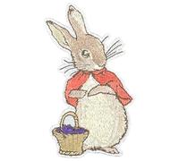 Pawprint Family Parche para coser Flopsy | Producto oficial de The Tale of Peter Rabbit de Beatrix Potter