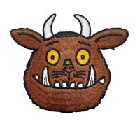Pawprint Family Parche para coser la cara de Gruffalo | Producto oficial de Julia Donaldson y Axel Scheffler The Gruffalo