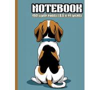 Pawprints & Pages: Beagle Love Notebook: 150-Page Ruled Dog-Themed Journal - 8.5 x 11 Composition Book for Animal Lovers, Kids & Pet Parents
