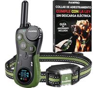 PAWPRO Collar de Adiestramiento, Conforme Nueva Ley Española de Bienestar Animal, Alcance XXL 3 km, Modo Luz Nocturna, BIP Vibración Boost, Apto para Todos los Perros, Resistente al Agua (1 Collar)