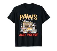 Paws and prose Camiseta