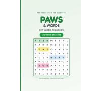 Paws and Words: Pet Word Searches: Pet themed fun, Find your furry favorites