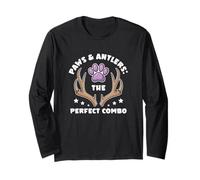 Paws & Antlers Hunts Caza Perro de Caza Humor Hunter Manga Larga
