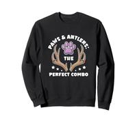 Paws & Antlers Hunts Caza Perro de Caza Humor Hunter Sudadera