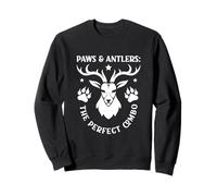 Paws & Antlers Hunts Caza Perro de Caza Humor Hunter Sudadera