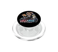 Paws & Beats DJ Cat, Amante de la música, Ambiente de Fiesta PopSockets PopGrip para MagSafe