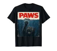Paws Cat Mouse Funny Saying Meme Kitten Men Women Kid Camiseta