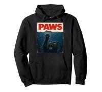 Paws Cat Mouse Funny Saying Meme Kitten Men Women Kid Sudadera con Capucha