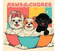 Paws & Chores: A Cheeky Colouring Book of Dogs Doing Household Mischief