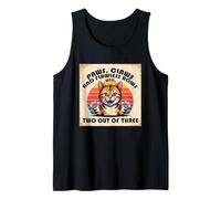 Paws Claws and Flawless Rows Well Two out of Three Camiseta sin Mangas