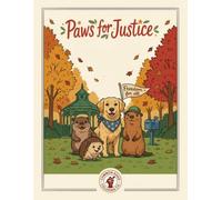 Paws for Justice: A Civil Rights Coloring Book: Color the World You Want: A Coloring Book About Voting, Fairness & Good Neighbors (Common Good Coloring Co. - Little Hands, Big Ideas)