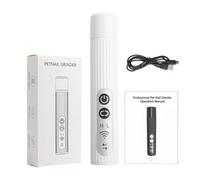 Paws Grooming Tool, Electric Nail File with Led Light, Low-Noise and Rechargeable 15.5 X 2.9 Cm, 1-Pack, Dog Nail Care Tool for Large Dogs and Pet at Home, 5 Colors