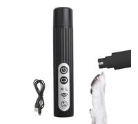 Paws Grooming Tool, Electric Nail File with Led Light, Low-Noise and Rechargeable 15.5 X 2.9 Cm, 1-Pack, Dog Nail Care Tool for Large Dogs and Pet at Home, 5 Colors