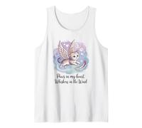 Paws in My Heart, Whiskers in The Wind (Gato difunto) Camiseta sin Mangas