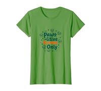 Paws-itive Vibes Only Dog Lover Camiseta, Mujer, Hierba, XXL