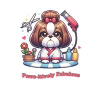 Paws-itively Fabulous Notebook: A Cute and Funny Lined Notebook for Dog Moms, Stylists, and Animal Lovers