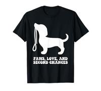 Paws Love Adopt A Pet Dog Adopt A Pet Dog Adoption Puppy Lover Animal Rescue Camiseta