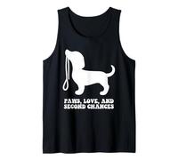 Paws Love Adopt A Pet Dog Adopt A Pet Dog Adoption Puppy Lover Animal Rescue Camiseta sin Mangas