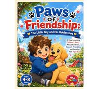 Paws of Friendship: The Little Boy and His Golden Dog: A Heartwarming Children’s Story About Kindness, Respect, Friendship, and Love for Kids Ages 4-8 (Mystical Stories)