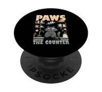 Paws off the counter PopSockets PopGrip Adhesivo