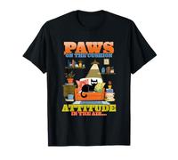 Paws on the cushion attitude in the air Camiseta