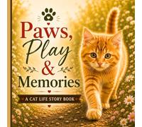 Paws, Play & Memories: A Cozy Cat Life Story Book for Memories, Milestones & Everyday Adventures