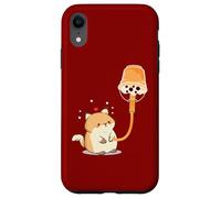 Paws Purr Meow Cat Fuel Boba Bubble Tea Bubble Tea Bubble Milk Tea Carcasa para iPhone XR