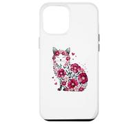 Paws Ronroneo Miau Gato Gato Neko-Chan Flor Otoño Otoño Carcasa para iPhone 12 Pro MAX