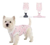 PawSailor Traje de recuperación de cirugía para perros, body suave de recuperación para perros después de la cirugía, mameluco para hembras esterilizadas y machos, chaleco de poste para cachorros