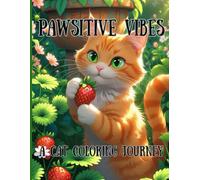 Pawsitive Vibes: A Cat Coloring Journey
